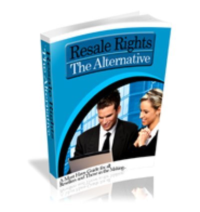 Free PLR eBook - Resale Rights The Alternative