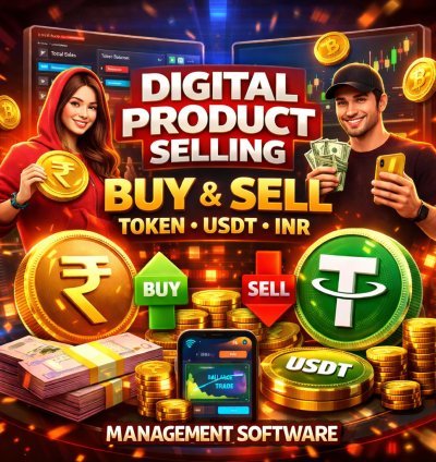 Digital Marketplace Token Buy Sell Management Software